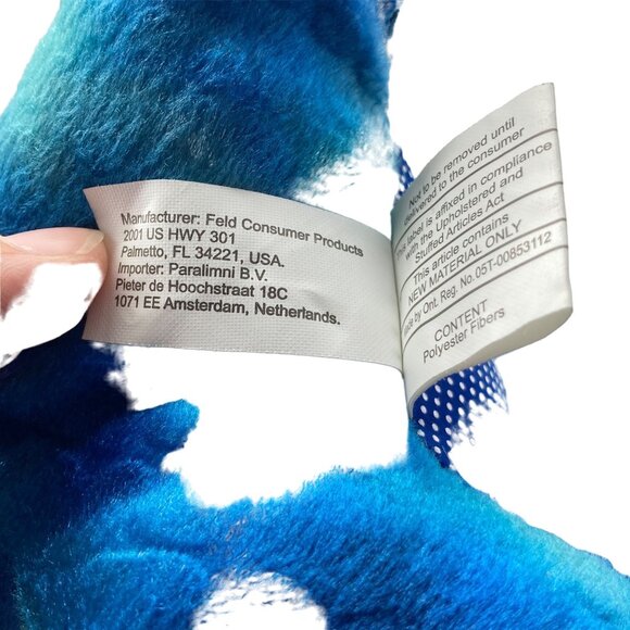 Vtg Ringling Bros Barnum & Bailey Circus Dragon Stuffed Animal Plush Toy 16” NEW - Picture 10 of 12